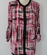 Zac & Rachel button down tunic size medium