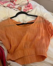 Boutique Orange Top