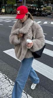 Faux Fur Coat