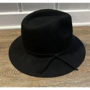 Target Fedora Black Wool Hat Cowgirl Boho Versatile Women’s One Size