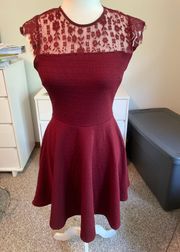 Red Lace Dress 