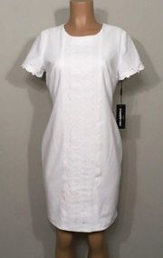 KARL LAGERFELD. white dress. NWT