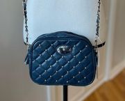 Betsey Johnson Betseyville new with tag navy blue purse crossbody