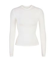 Cotton Jersey Long Sleeve T-shirt