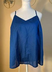 Style & Co Blue Tank Top Cami Size 0X