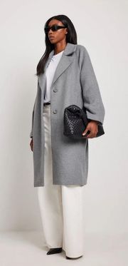 Wool Blend Oversized Coat