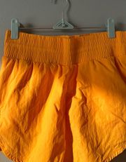 orange shorts