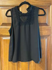 Boutique Black Tank Top