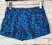 Patagonia  Barely Baggies 2.5" Shorts Blue XS  Pollen Confetti: Dolomite Blue