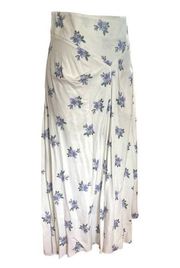 NWT Isabel Marant Asymmetrical Draped Floral Midi Skirt - size 38/ US6