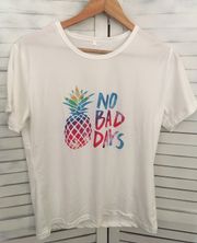 Pineapple Graphic T-shirt, XXL