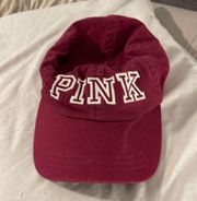 Pink Victoria’s Secret hat