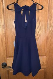 Dark Blue Dress