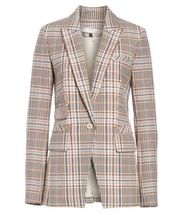 Veronica Beard Fuller Check Dickey Jacket Size 6