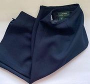 Lauren Ralph Lauren wool navy blue pencil skirt, size 12