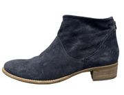 Women’s Boots Navy Blue Logan Suede Ankle Bootie US size 7.5