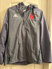 Nebraska rain jacket