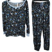 Flora Nikrooz Floral Two Piece Pajama Set Size XS New