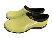 Sloggers Women's Premium Garden Clogs size 10 lime green made in USA