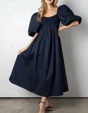 NWT Cecilia Dress in Navy