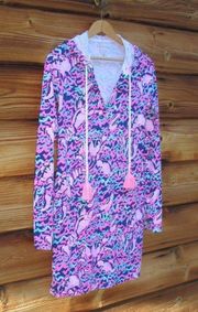 NWOT Lilly Pulitzer Rylie UPF50 Pop Up Lobstah Roll Cover Up Tunic Dress