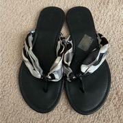 Apt 9. Black Flip Flops