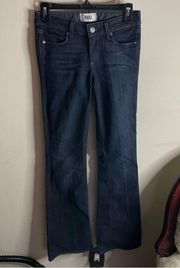 PAIGE Skyline Boot Cut Jeans, Size 25, Cheyenne