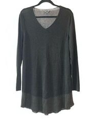 Eileen Fisher Metallic Tunic Blouse - Size L