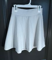 White Mini Skirt