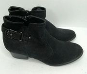 Unisa Black Suede‎ Vegan Booties