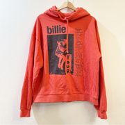 Billie Eilish Exclusive 2022 Happier Than Ever Concert Red Hoodie Size M