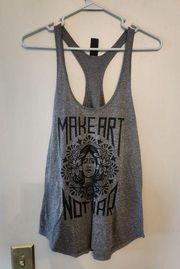 Womens obey tank top size medium