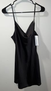 Black Silk Dress