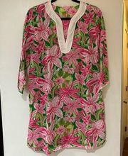 Lilly Pulitzer Floral Beach Swim Cover Up