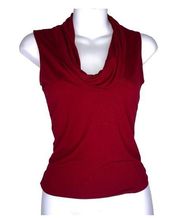 Kenneth Cole New York Draped Neck Shell Tank Top Size XS