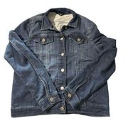 Buffalo women's small dark blue denim jacket