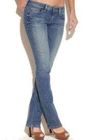 G by Guess Naomi Low Bootcut Jean Medium Wash