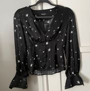 All The Stars Button Down Blouse