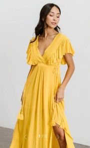 Yellow Maxi Dress