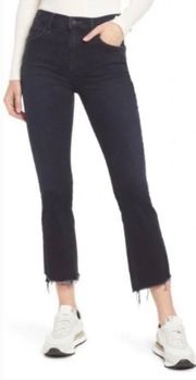 Mother The Insider Crop Step Fray Jeans 