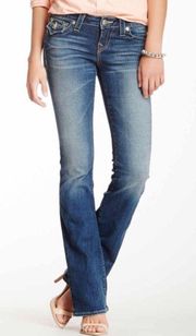 Becky Flap Horseshoe Pocket Jeans