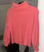 Vici pink turtle neck