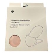 NEW Lululemon Double Strap Face Mask - Misty Pink