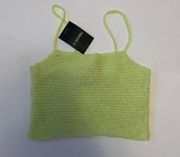 Forever 21  Lime Green Knit Cami Top