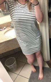 SheIn Striped T-shirt Dress