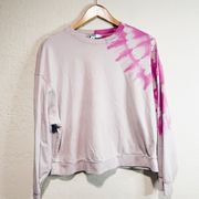 JoyLab Pink TyeDie Sweatshirt - Size Medium
