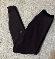 Alo Yoga Airbrush High Rise Streamlines Leggings Brown Size Xs