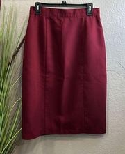 Worthington Marone, pencil skirt, size 12