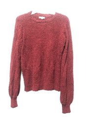 Nine West Wine Popcorn Sweater