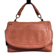 Sole Society Vegan Leather Rubie Bag Purse Apricot Color